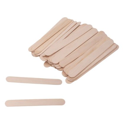 Betisoare de Culoare Naturala pentru Creatii 15x1.7cm - 60buc (De-nghetata)