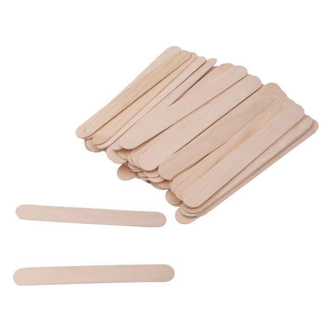 Betisoare de Culoare Naturala pentru Creatii 15x1.7cm - 60buc (De-nghetata)
