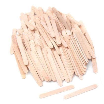 Betisoare de Culoare Naturala pentru Creatii 5.5x0.5cm - 200buc (De-nghetata)