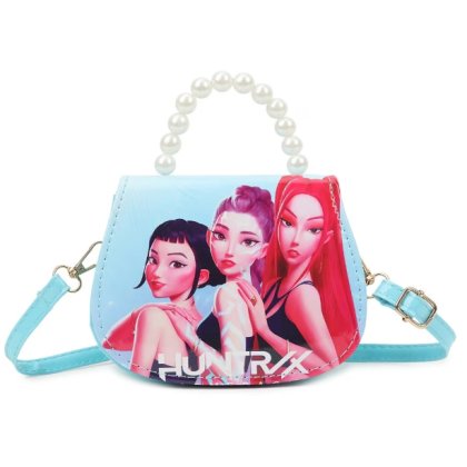 Geanta pentru copii VICTINY® portofel K-pop Anime, albastra 13 cm / 7 cm / 16, 5 cm