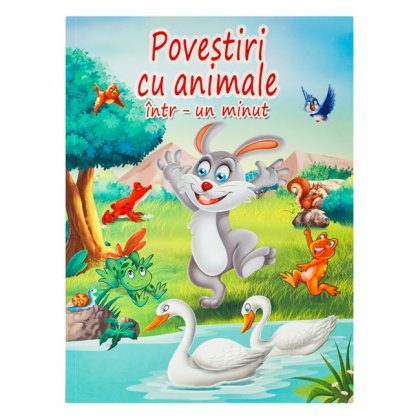 Carte pentru Copii ”Povesti Scurte cu Animale” - 40F