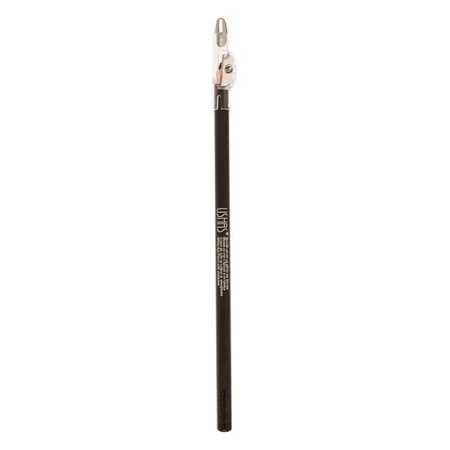 Creion pentru Ochi Negru cu Glittter & Ascutiroare 1.6g