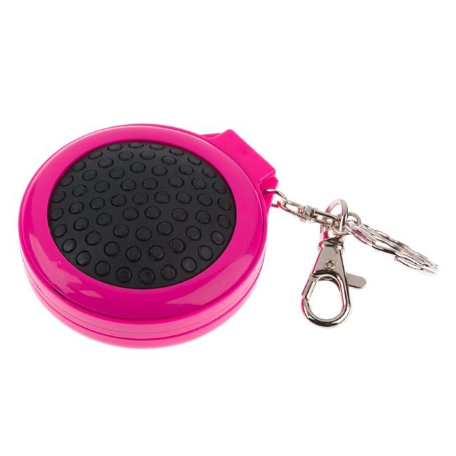 Breloc cu Pieptene & Oglinda Fucsia 7cm