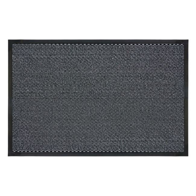 Covoras Intrare Gri Dungi Negre 80x50cm
