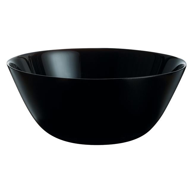 Bol Rotund Negru din Opal 1L - Arcopal