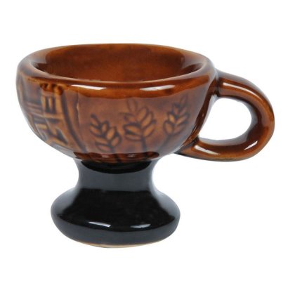 Suport pentru Tamaie Ceramic Maro Ø7.5x7.5cm