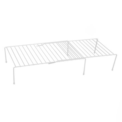 Raft Organizator Extensibil Alb 37x16x13.5cm