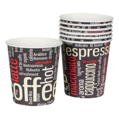 Pahare de Carton pentru Cafea Coffee160ml - 16buc