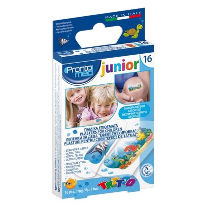Plasturi pentru Copii Tattoo Ocean - 16buc