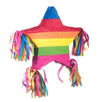 Pinata de Petrecere Stea Colorata & 50 de Jucarii 50cm