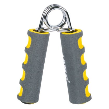 Flexor Antrenament Antebrat cu Manere de Spuma Gri Galben (15kg) - 2buc