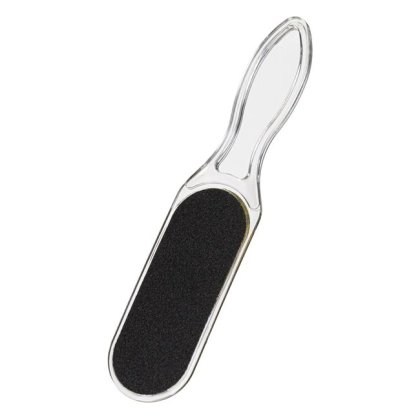 Pila pentru Calcaie Ovala Transparenta cu 2 Fete 26cm