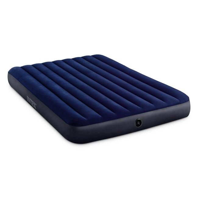 Saltea Gonflabila Albastra pentru 2 Persoane 1.52x0.25x2.03m - Intex