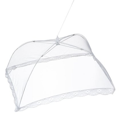 Plasa de Protectie Pliabila Alba pentru Alimente 60x40cm