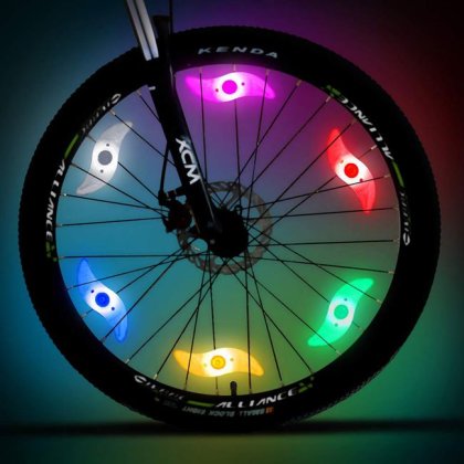 LED Colorat pentru Roata Bicicleta 12.5cm