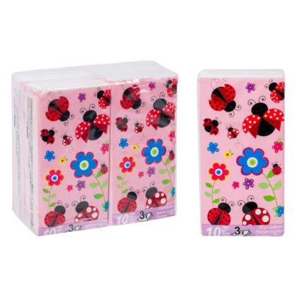 Servetele Nazale pentru Copii LADYBAG - 4buc