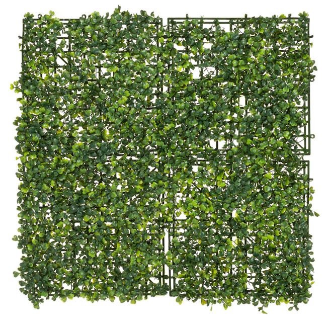 Panou din Plante Artificiale Gazon din Plastic Trifoi Verde 50x50cm