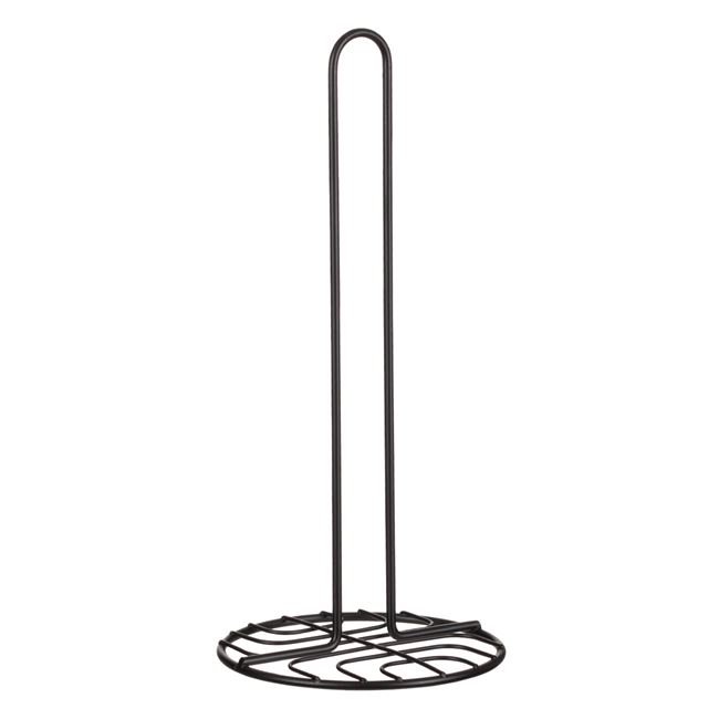Suport Metalic Negru pentru Prosoape de Hartie Ø13.5x29cm