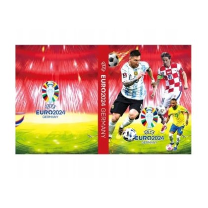 Album Cartoanase de fotbal Victiny ®, 3D, pentru 216 cartonase, colectionare si expunere, rosu, 30 cm x 23 cm (imaginile pot diferi pana la 3 modele pe culoare )