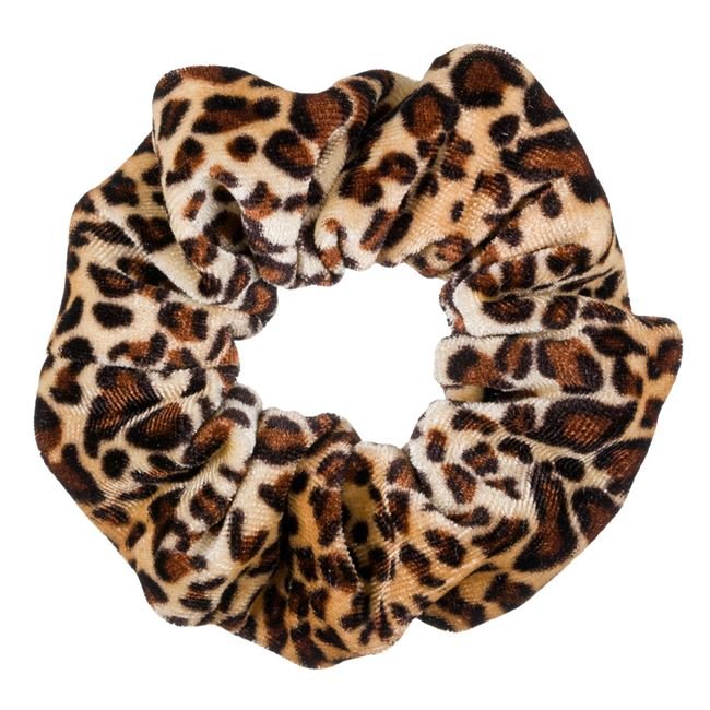 Elastic pentru Par Catifelat Animal Print