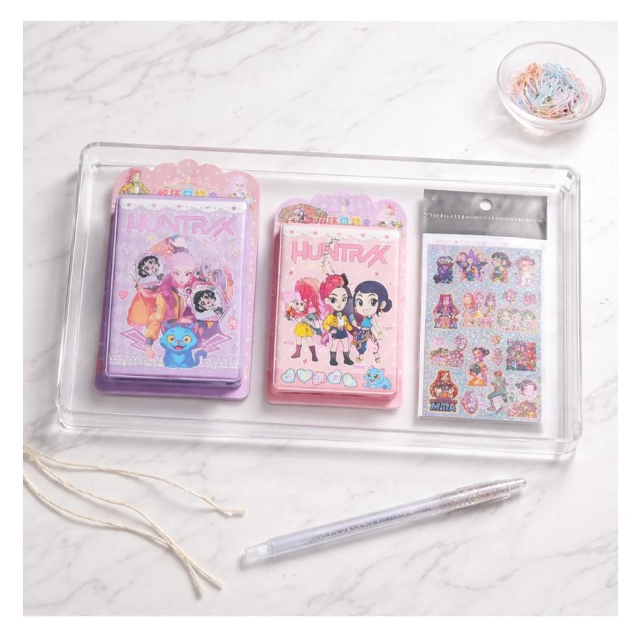 Victiny Set 2 carnetele cu personaje k pop si o folie stikere 2