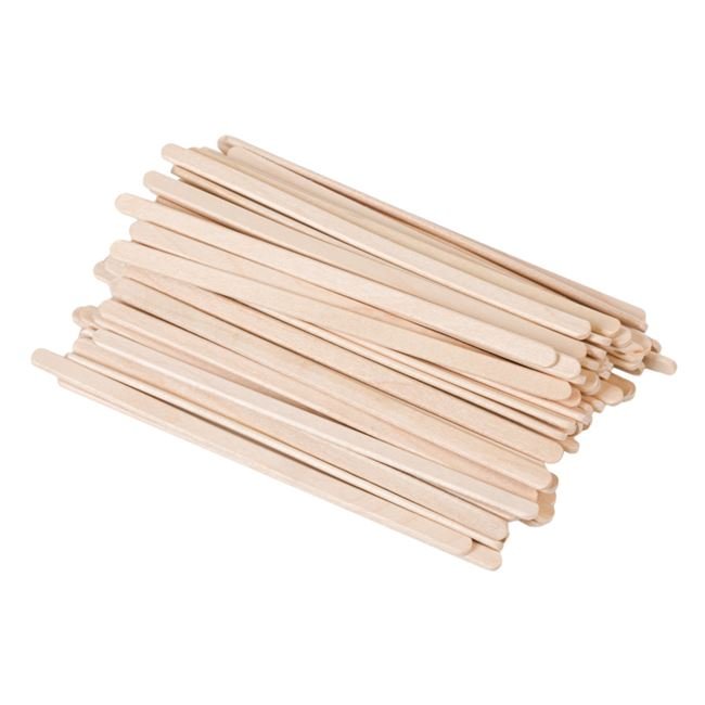 Spatule din Lemn pentru Ceara Epilare 14x0.5cm - 70buc