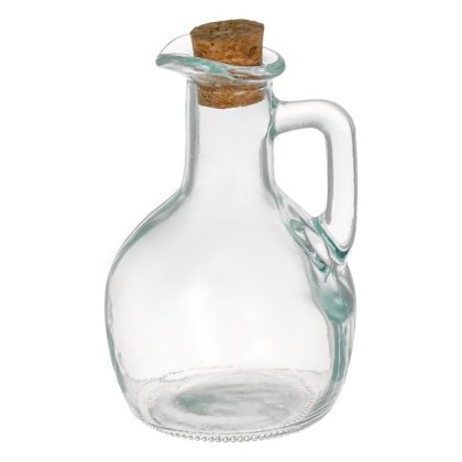 Carafa din Sticla cu Maner si Dop de Pluta 160ml