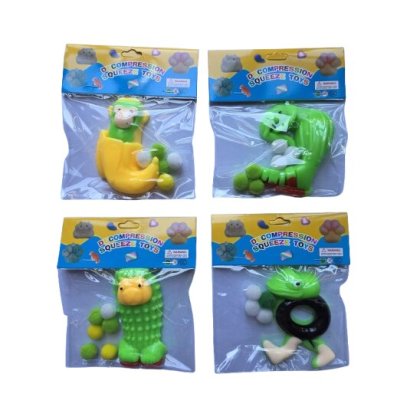 Set 4 Jucarii Interactive italian brainrot Antistres, VICTINY® Multicolor, 6.5x6cm