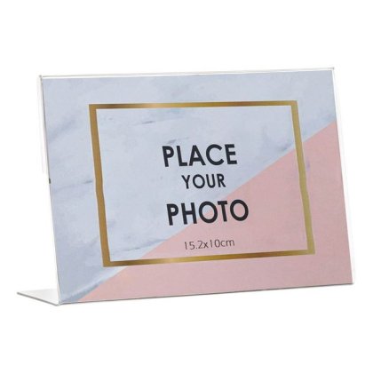 Rama Foto Decorativa Transparenta 15.2x10cm