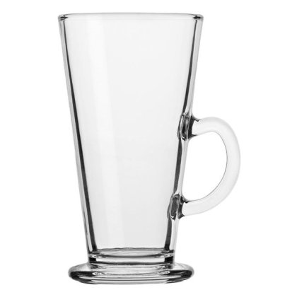 Ceasca din Sticla Transparenta cu Baza 260ml