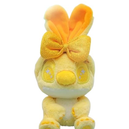 Breloc Cutie Surpriza Lilo & Stitch, galben, 15x10cm