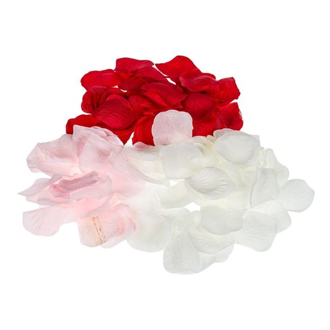 Petale de Trandafiri Roz Albe Rosii pentru Creatii 4cm - 200buc