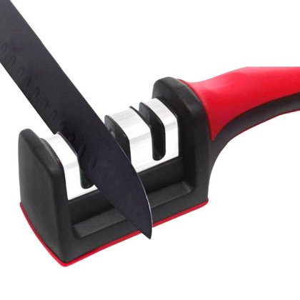 Aparat pentru Ascutit Cutite 3 Spatii 18x6cm