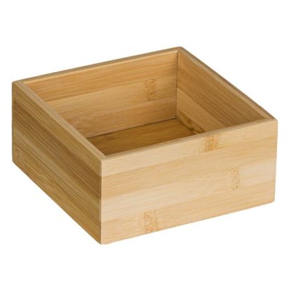 Cutie Organizator din Bambus 15x15x7cm