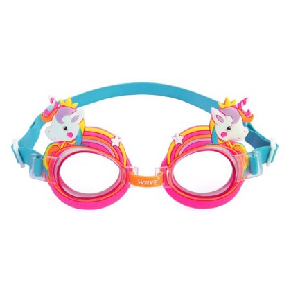 Ochelari Inot pentru Copii Roz Unicorn 3-6 Ani