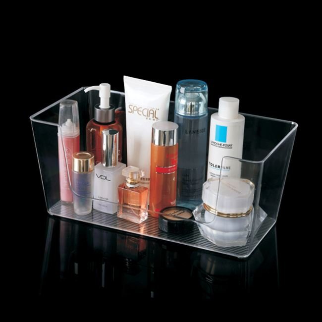 Suport Acrilic Transparent pentru Baie 33x16x14,5cm
