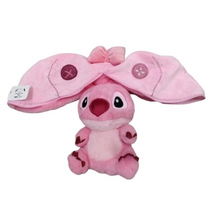 Jucarie de plus Lilo, Moale si Catifelat, 20 cm, alb /verde/albastru/ lilo si stitch