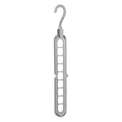 Organizator Umerase din Plastic Gri pentru 9 Umerase 33x17cm