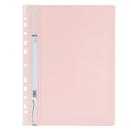 Dosar Plastic Nude A4 cu Sina pentru Biblioraft