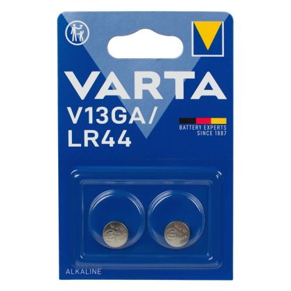 Baterii Alcaline Tip Buton LR44/V13GA 1.5V 2buc