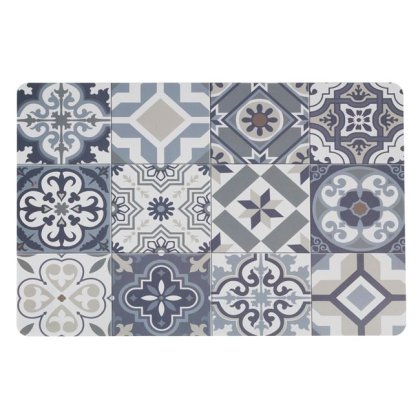 Suport Farfurii din Plastic Gri Tiles 43.5x28.5cm