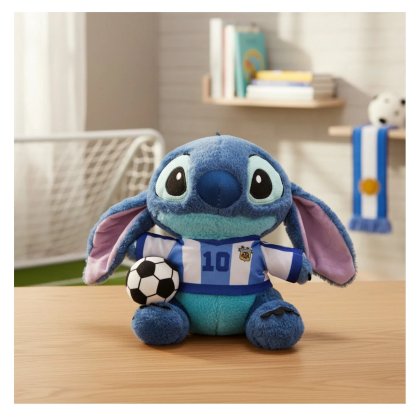 JUCARIE DE PLUS STITCH ALBASTRU 23 CM HAINE FIFA WORD CUP 2026
