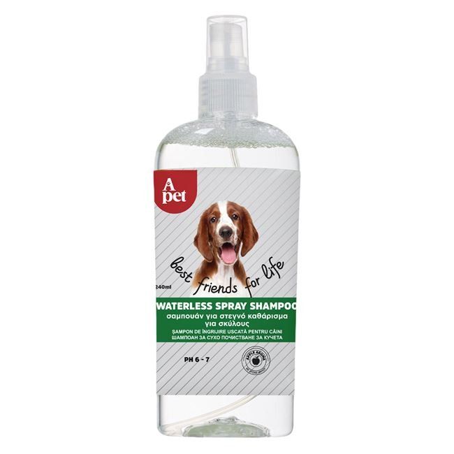 Sampon Curatare Uscata cu Aroma de Mar pentru Caini 240ml