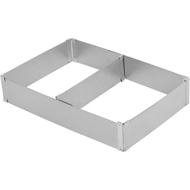 Forma Reglabila Tort Metalica Dreptunghiulara cu Separeu
