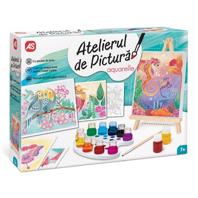 Atelierul de Pictura Acuarele cu Sevalet - AS