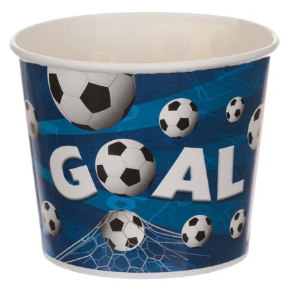 Pahar din Carton Snack Fotbal - 1.8l