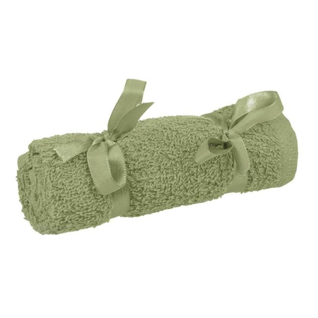 Prosop din Bumbac Verde Olive 30x50cm