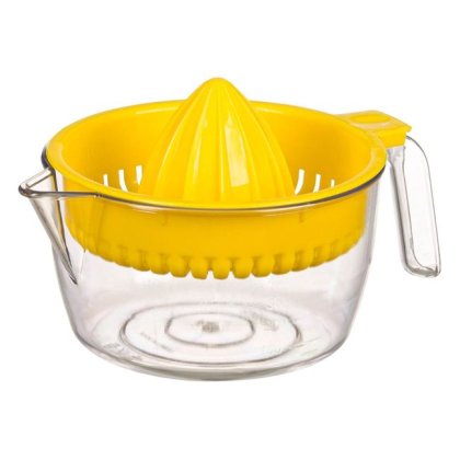 Storcator Citrice de Plastic Transparent cu Maner 600ml