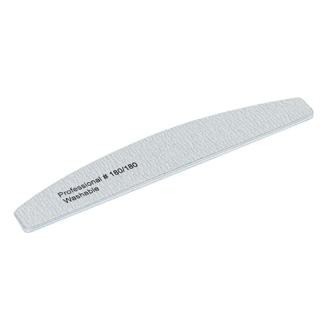 Pila pentru Unghii Zebra Argintie 180/180