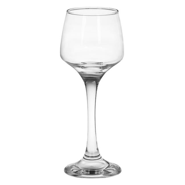 Pahar din Sticla Transparenta cu Picior pentru Lichior 80ml